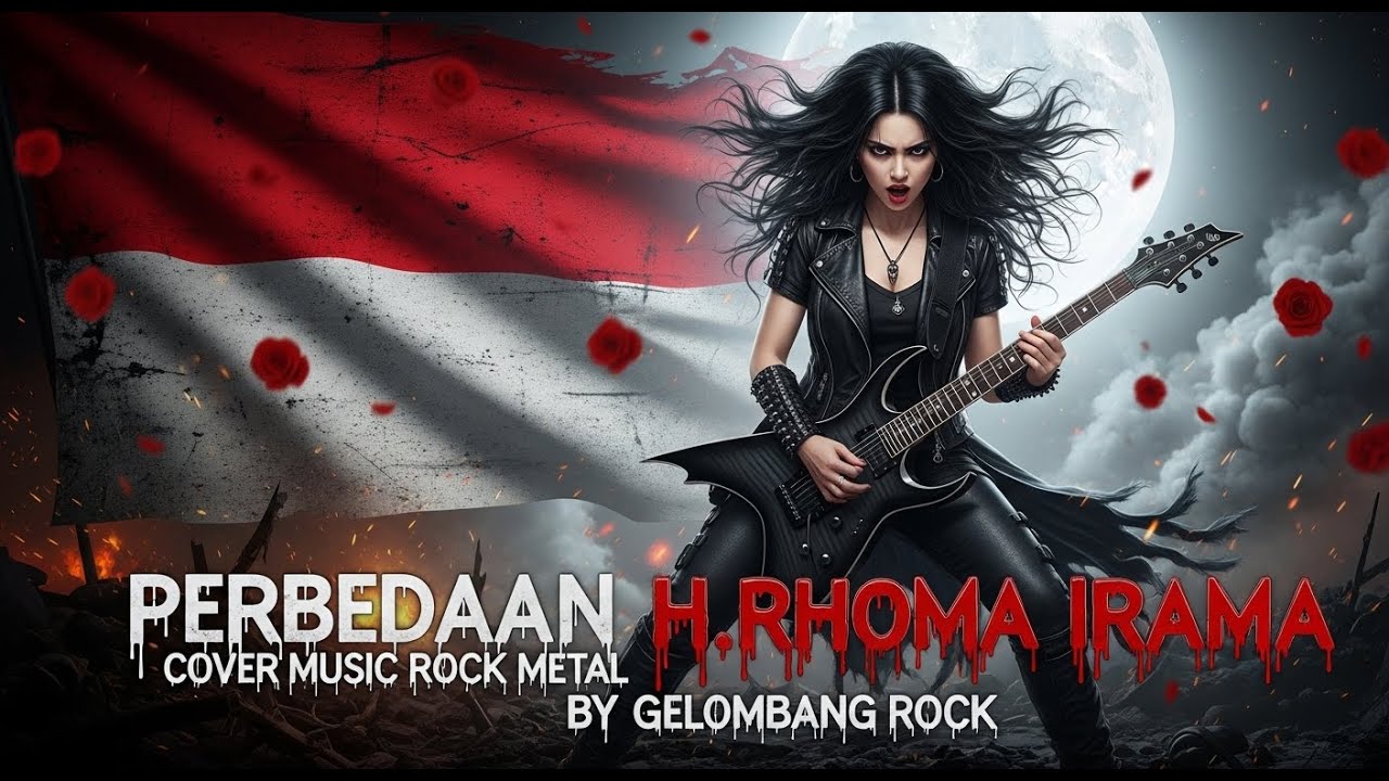 PERBEDAAN - H.RHOMA IRAMA { COVER MUSIC ROCK METAL ] BY GELOMBANG ROCK