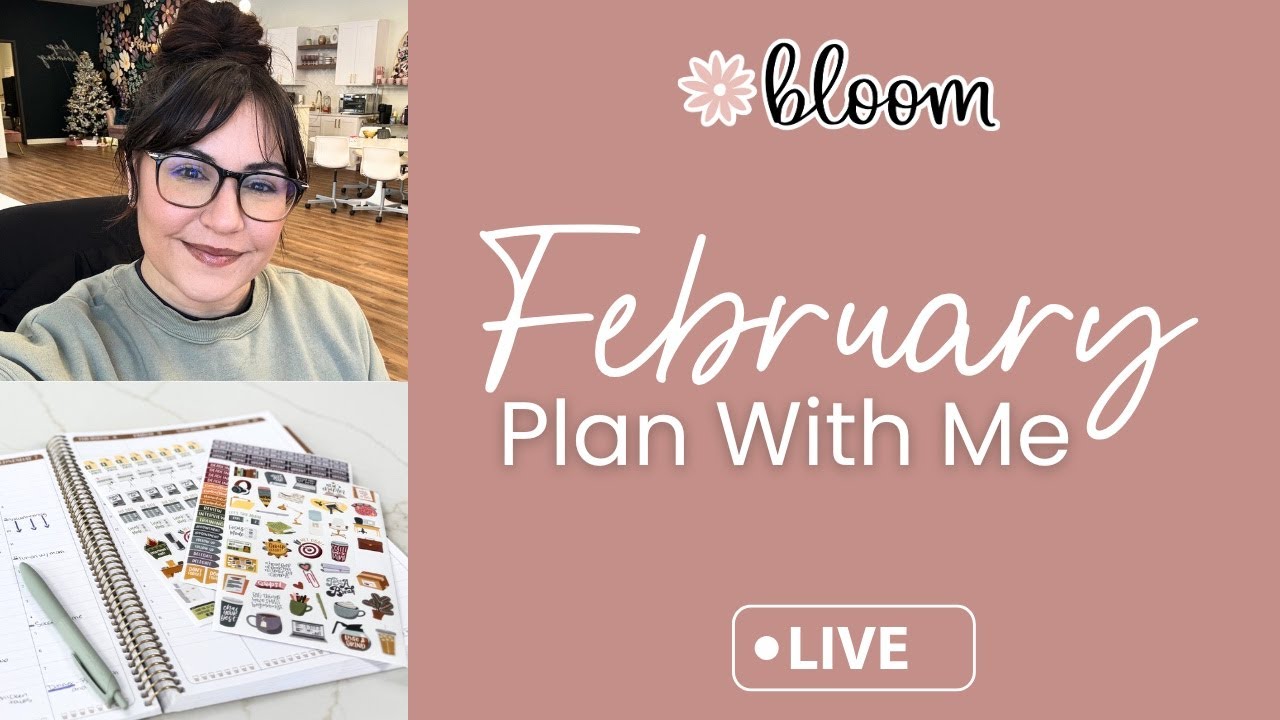 Plan With Me: February Self-Care & Self-Love Planning | Live Planner Session