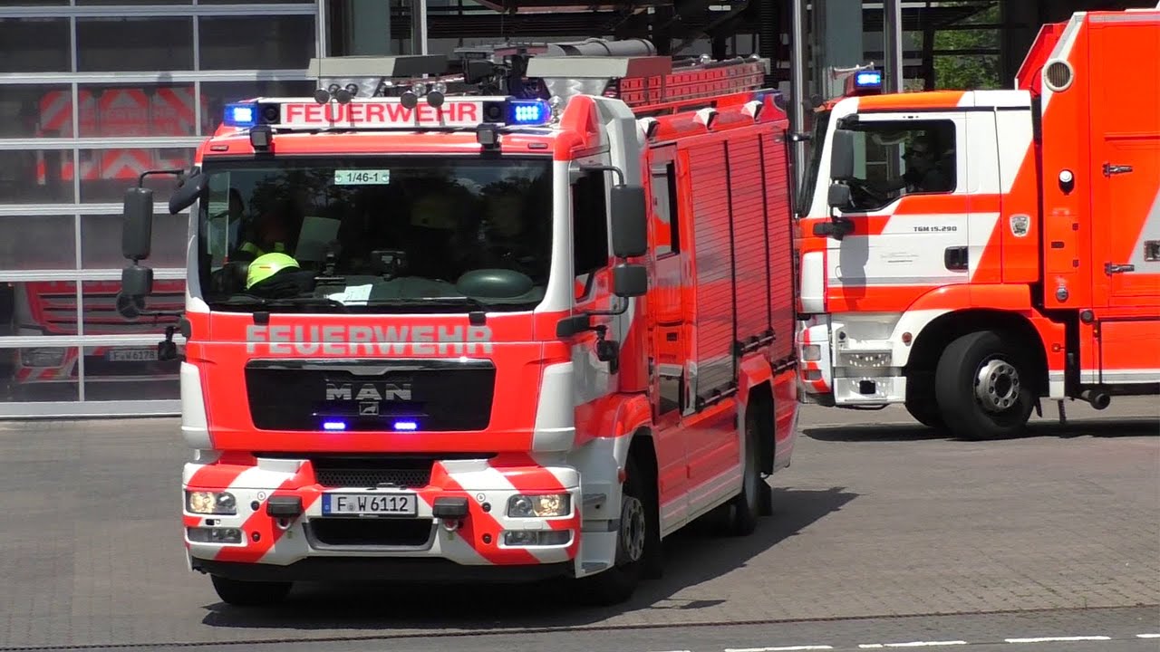 Wache 1 Frankfurt am Main - Einsatzfahrten Feuerwehr, Rettungsdienst und Notarzt