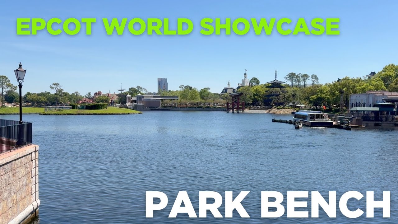 Epcot World Showcase Lagoon | Relaxing Disney Ambience & Sounds