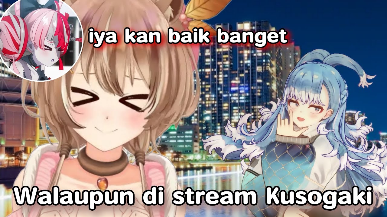 Ollie & Risu cerita walaupun di stream Kobo itu kusogaki tapi aslinya Kobo baik banget 🥰