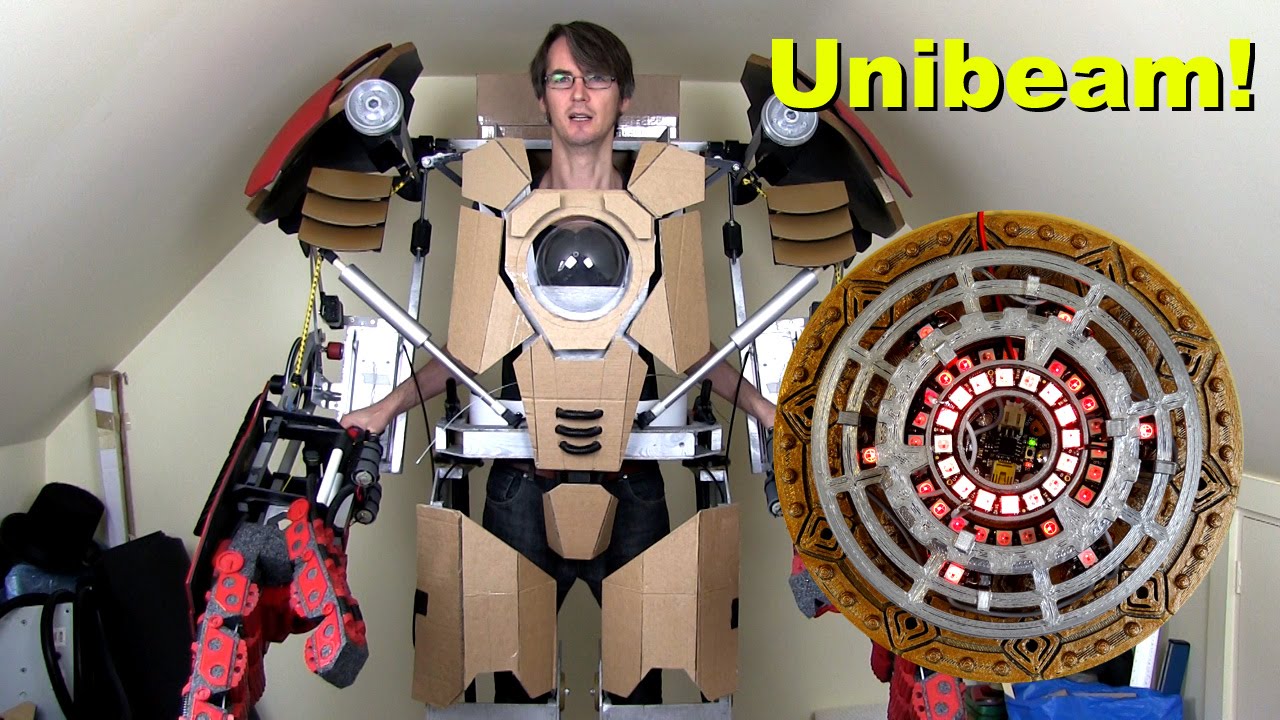Iron Man Hulkbuster Cosplay #16 | Unibeam & Arc Reactor! | James Bruton