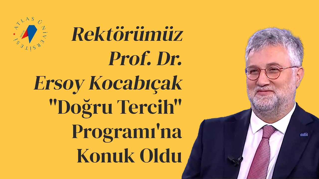 Rektörümüz Prof. Dr. Ersoy Kocabıçak 