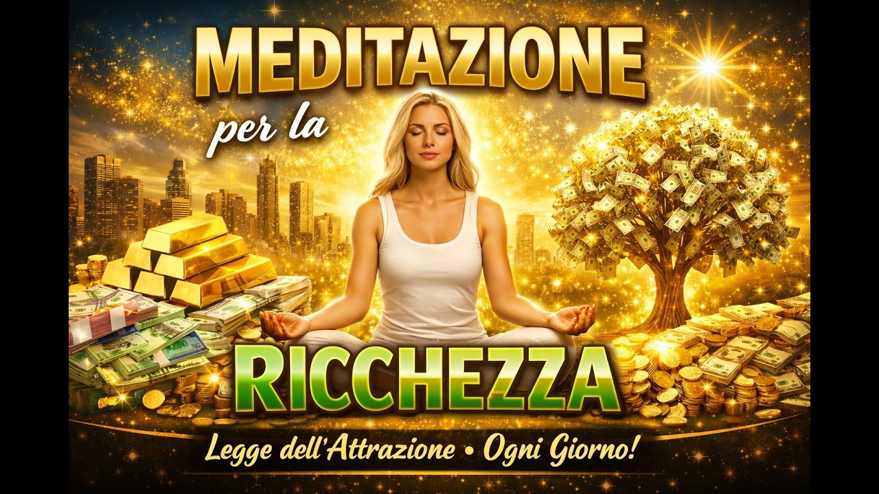 Ascolta Questa Meditazione Ogni Giorno e Attira Ricchezza | Legge dell’Attrazione!