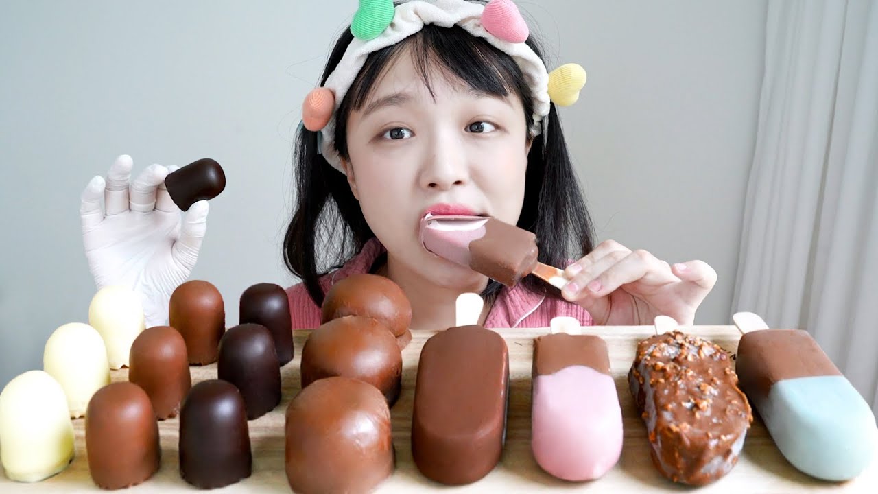 오독오독 소리 대박🍫딕만스 초코, 초코아이스크림 초코디저트 먹방! 초콜릿 마시멜로우,초콜릿 아이스크림 등 REALSOUND MUKBANG | choco marshmallow
