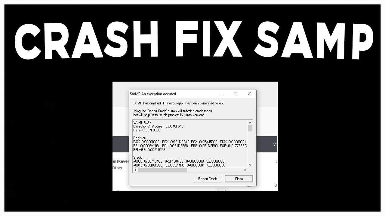 CRASH FIX SAMP 2022 | modurisamp.ro