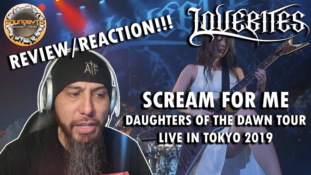 A guitar masterclass! Lovebites - Scream For Me REVIEW/REACTION!!!