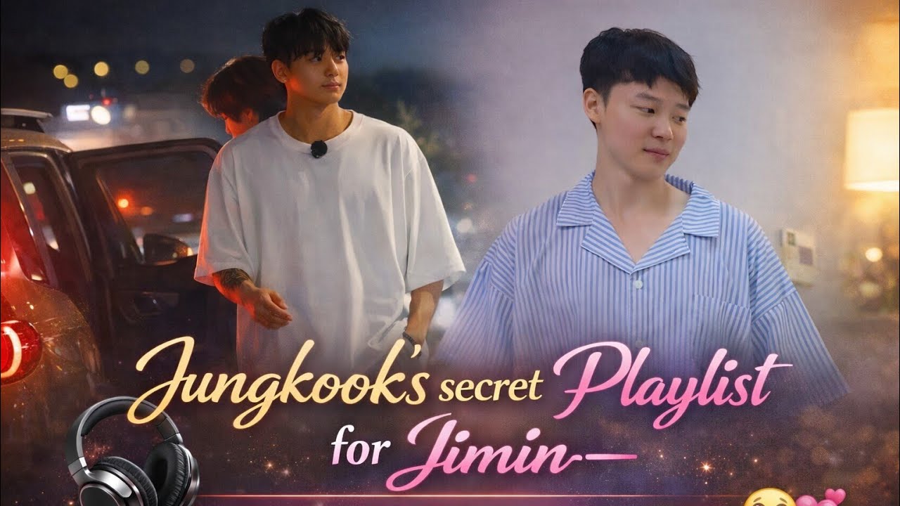 Jungkook's secret Playlist for Jimin—The Reason Behind Every song makes you cry