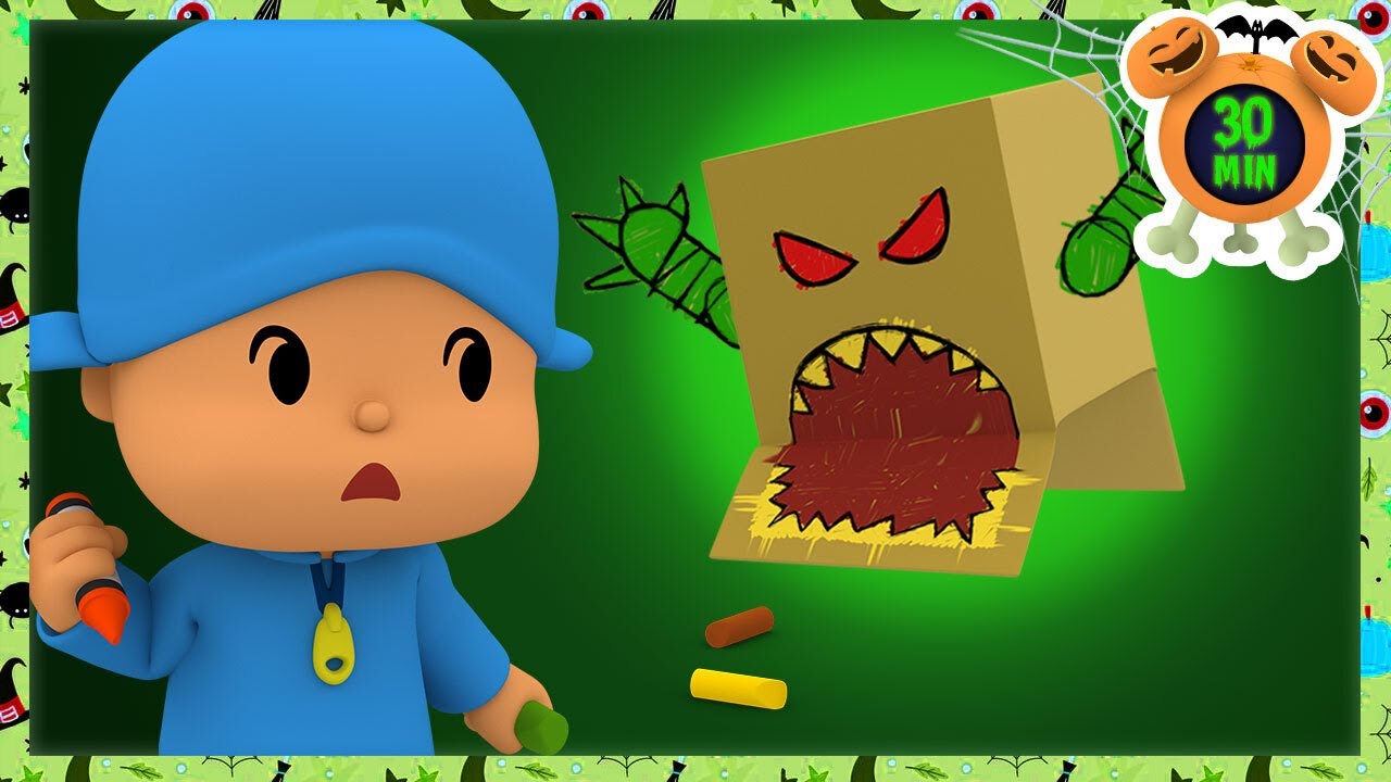 👹 ぽこよ日本語 l Pocoyo Japanese l  なぞのかいじゅう（30分）全話　子どものためのアニメ動画