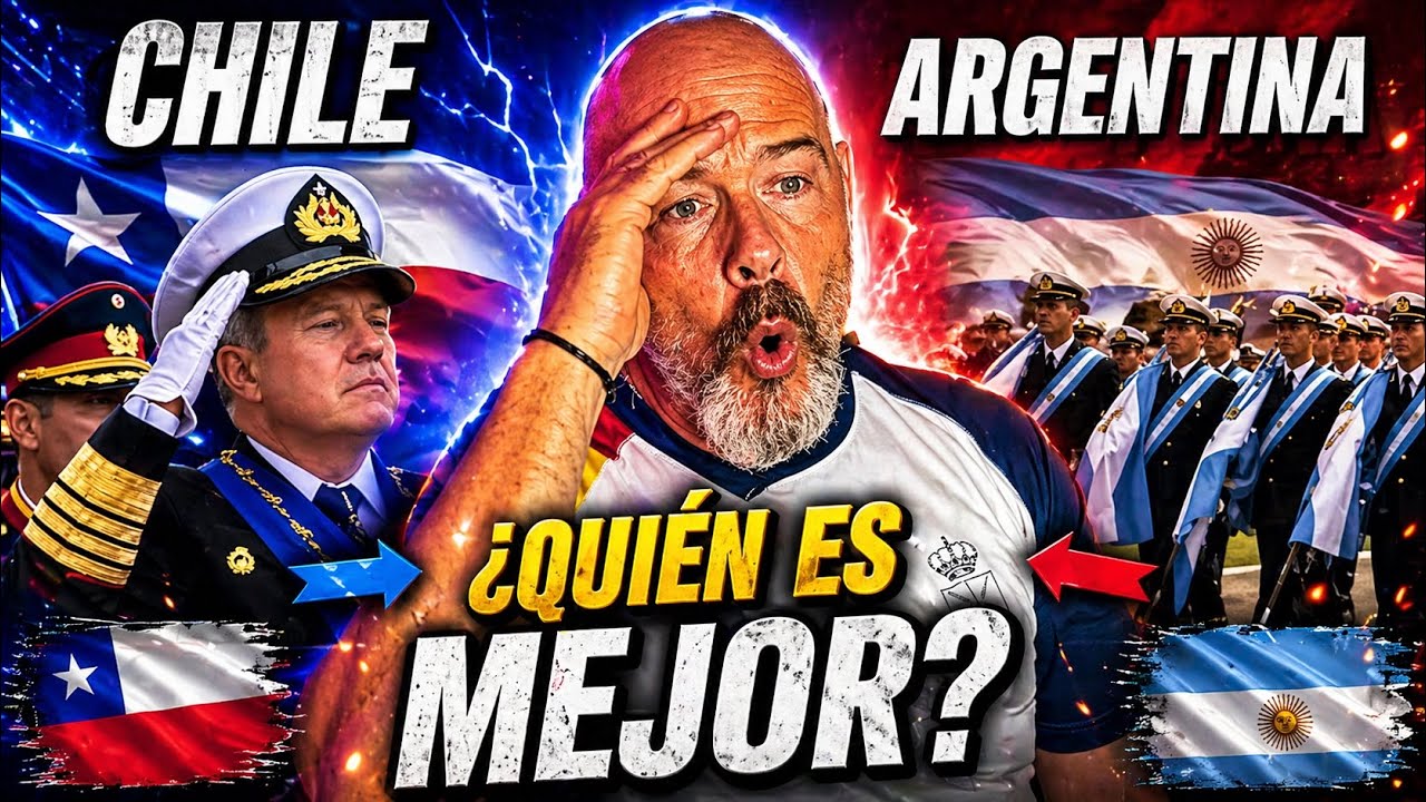 EX-MILITAR ESPAÑOL REACCIONA a PARADA militar ARGENTINA vs CHILE