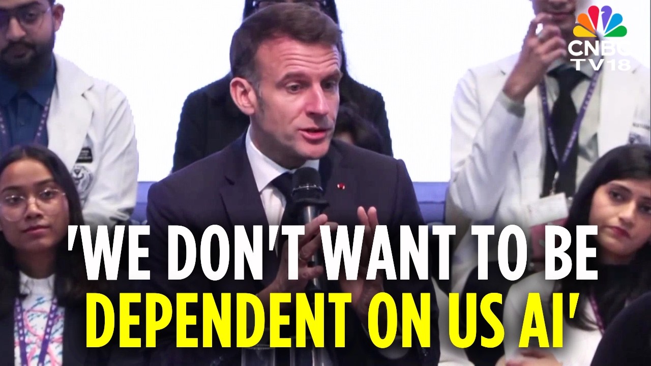Emmanuel Macron: India and France Must Avoid Dependence on US or Chinese AI Models | N18V