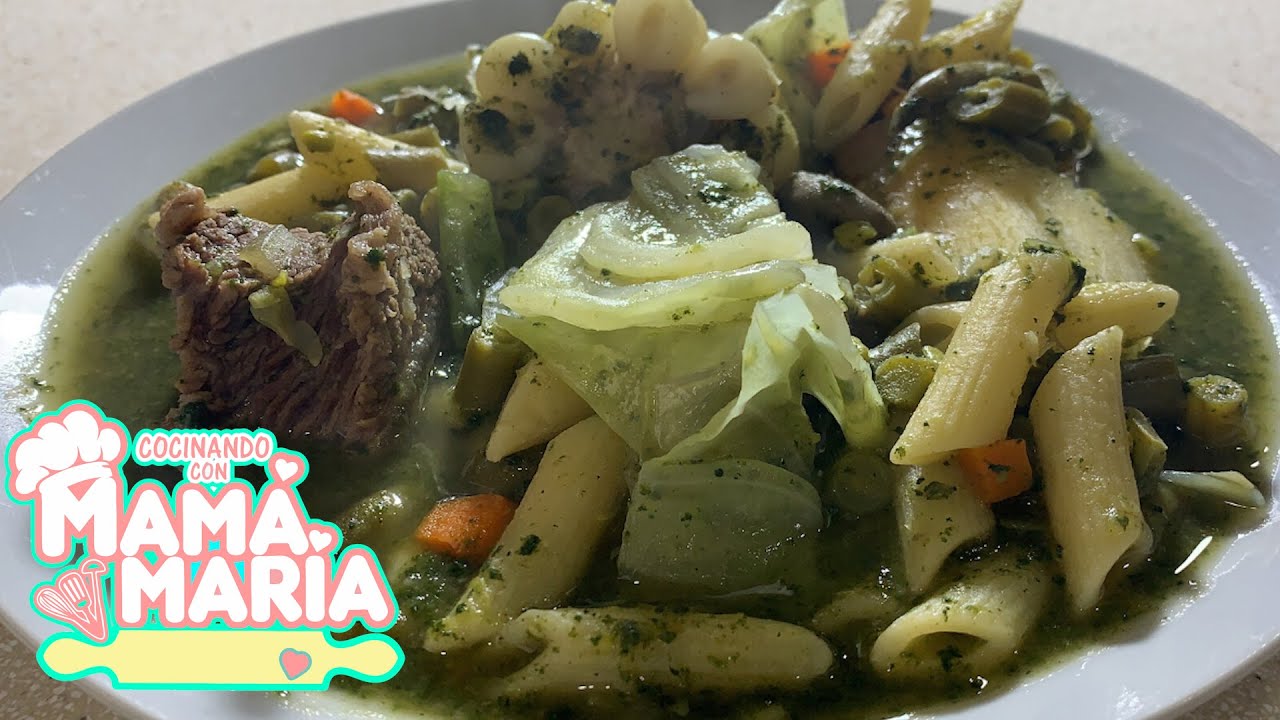 MENESTRÓN | COCINANDO CON MAMÁ MARÍA