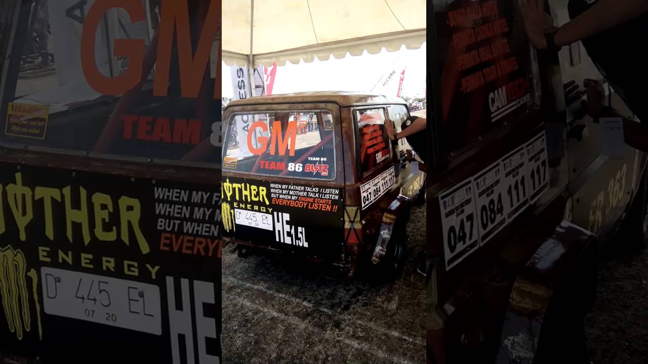 GAMEBLITZ FR-363 FEROZA RUSTY DRAG 201M 9,97s Drag Padang 4 okt 2016
