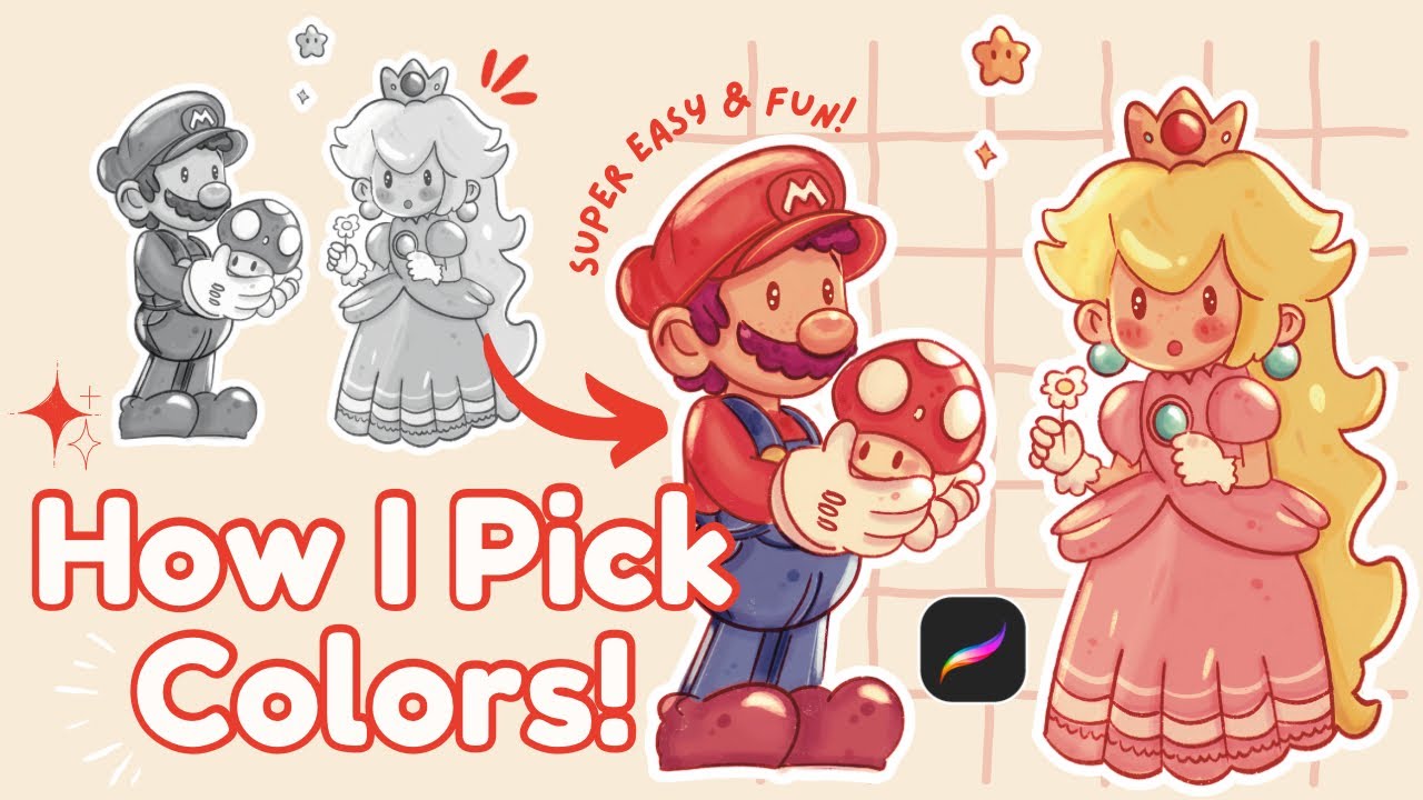 How To Pick Cohesive Colors For Your Art Work!✨️