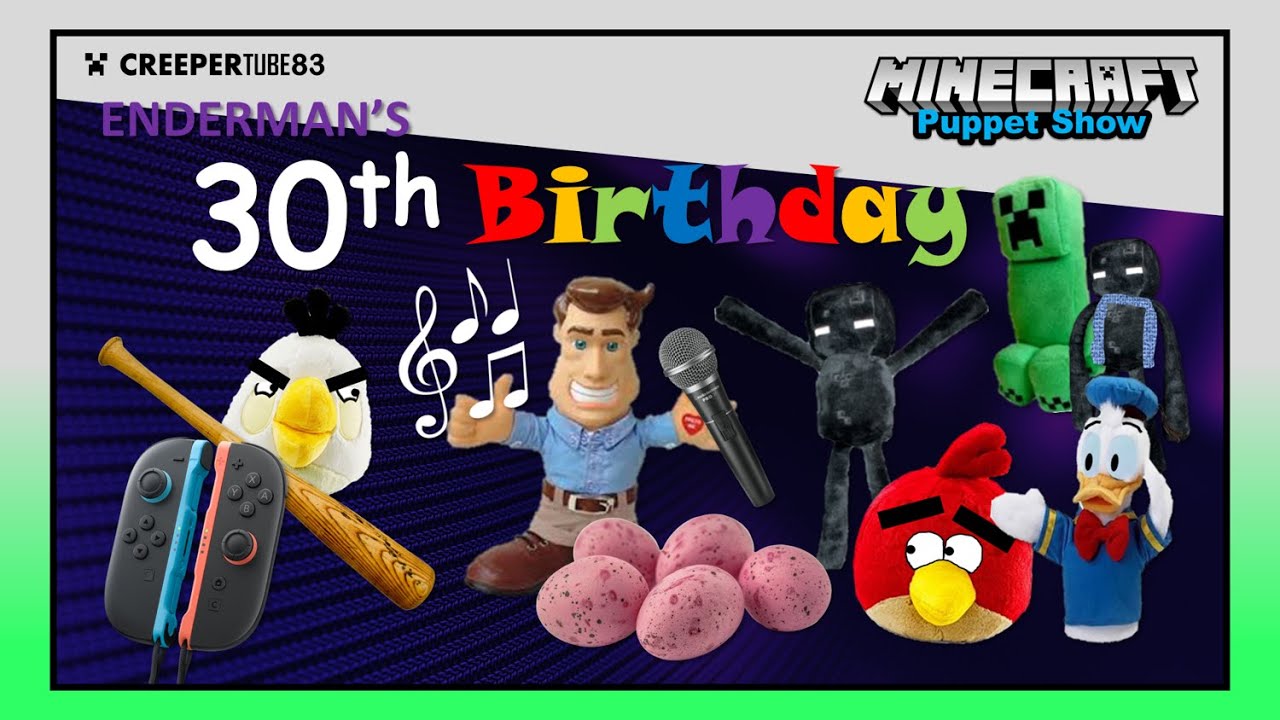 [CT83] Enderman's 30th Birthday | MinecraftPuppetShow
