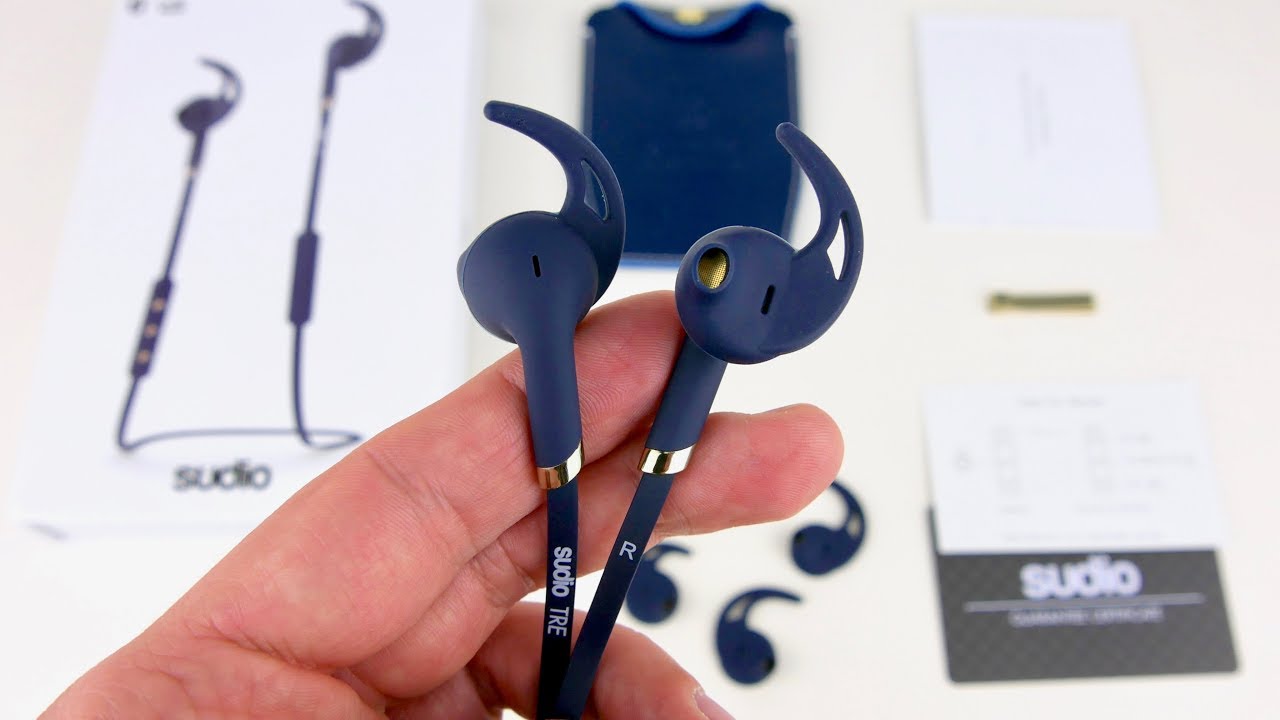 Écouteurs Bluetooth Sudio TRE : Pour le sport mais pas que !