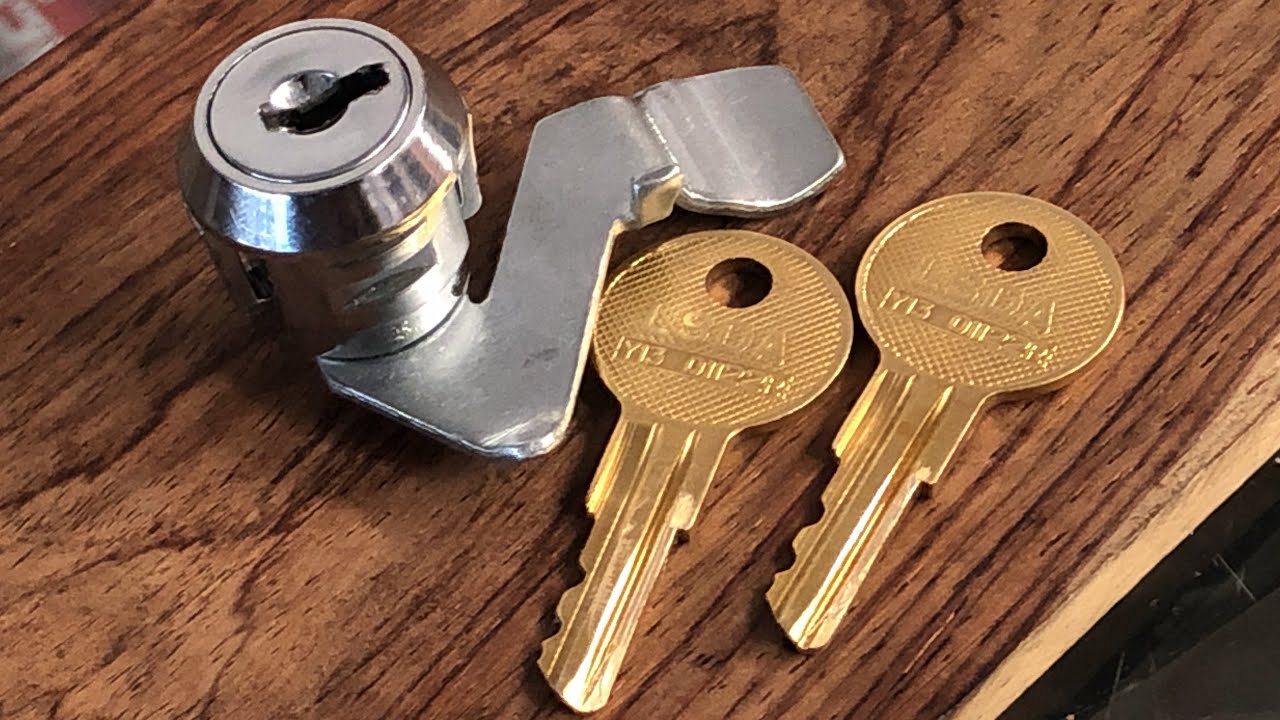 off brand cabinet lock: mod key & sight read
