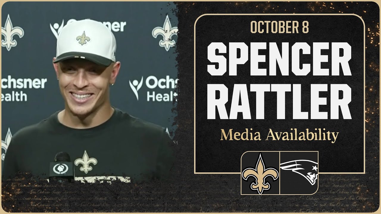 Spencer Rattler on avoiding sacks, Patriots defense | New Orleans Saints