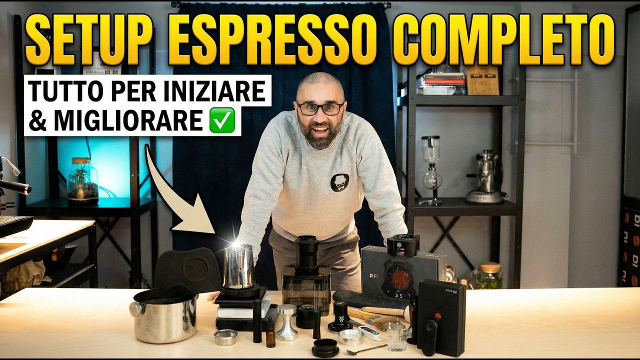 Espresso a Casa: Setup Completo e Accessori per Iniziare o Fare Upgrade (con Trucchi Nascosti)