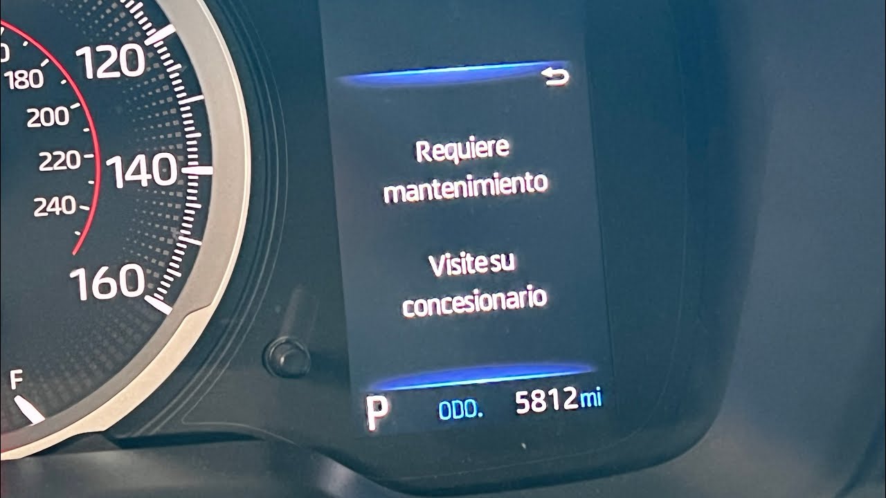 ✅Toyota COROLLA 2022 CROSS Como Eliminar, Borrar, Resetear, Apagar la Luz de Mantenimiento Requerido