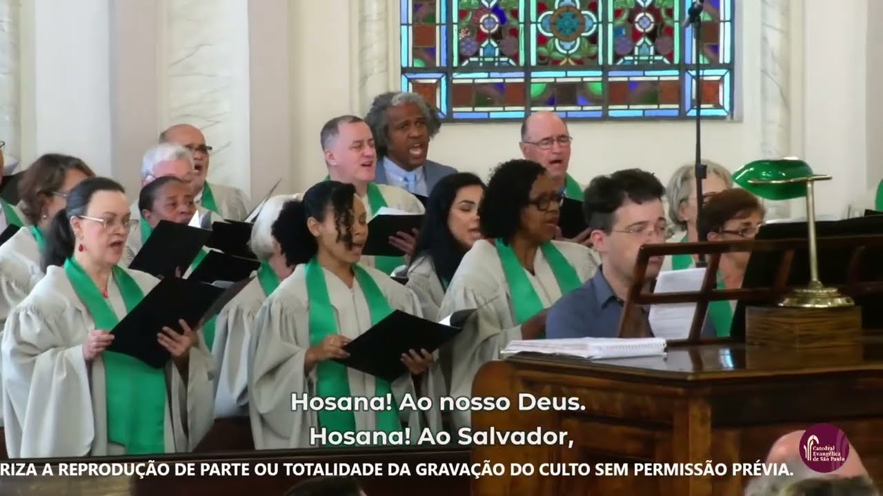 Coral Maestro João W. Faustini - “Grande é Jeová Soberano lá nos Céus” (Arr. C. H. G)
