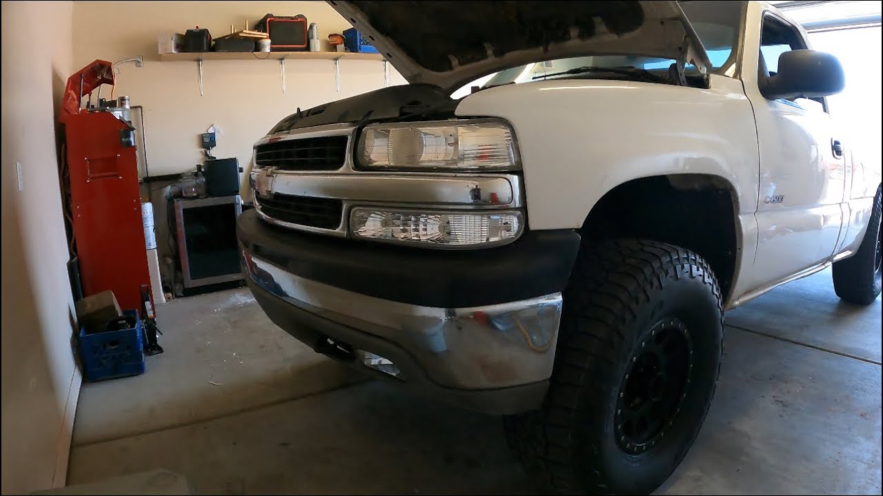 1999 Chevy Silverado 4.8 to 5.3 SWAP PART 1