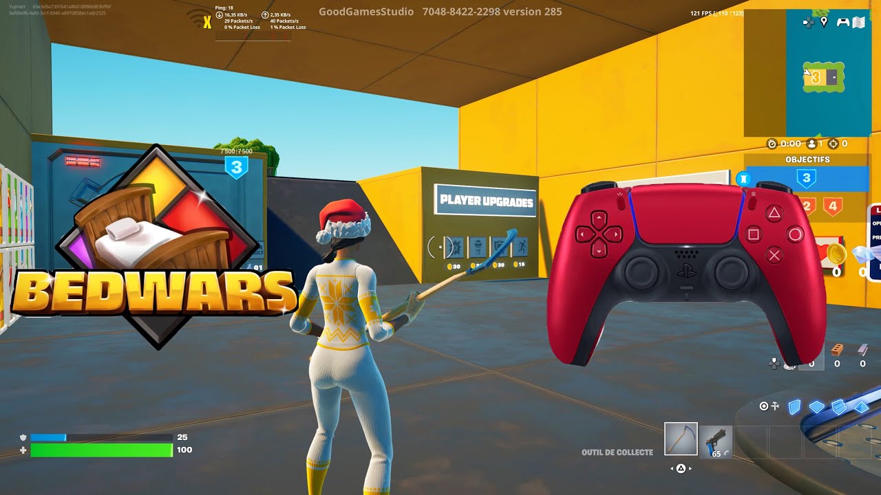 Fortnite Bedwars Gameplay PS5 🎮