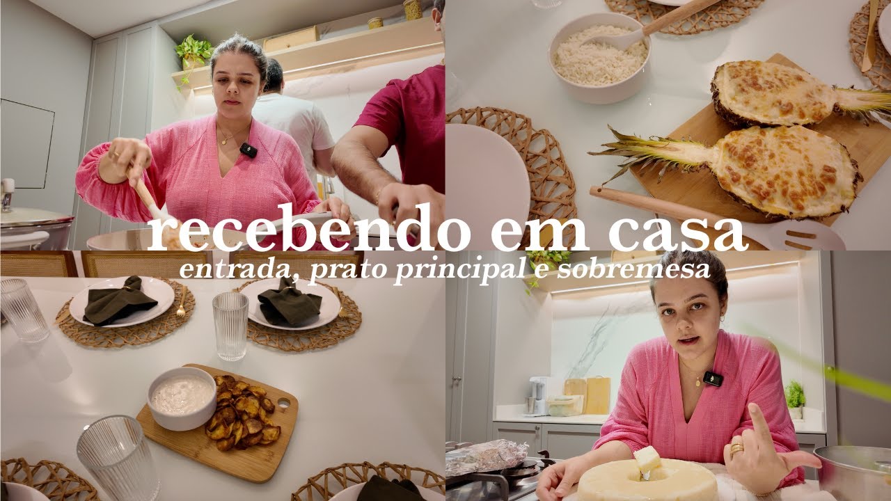 RECEBENDO EM CASA: Jantar completo com entrada, prato principal e sobremesa com menos de 100 reais