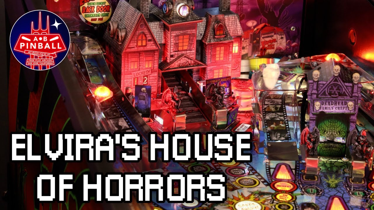 Elvira's House of Horrors Pinball Game & Rules Overview