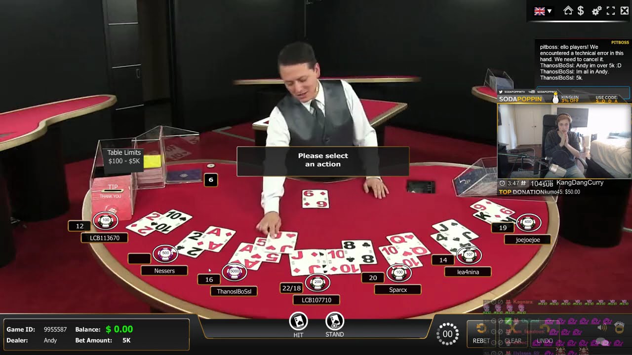 $5000 BET (real money) online gambling - Did he win or lose?