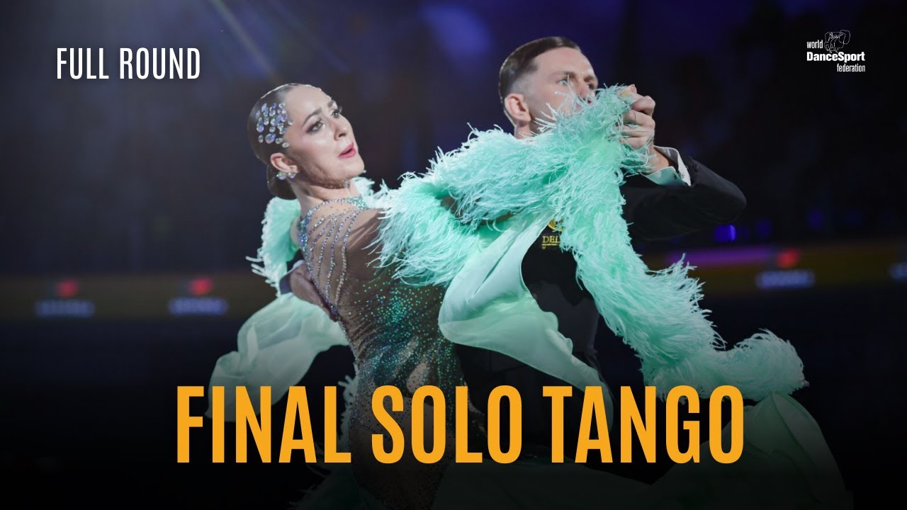 FINAL TANGO | 2025 WDSF World Cup Adult Standard | Chengdu 🇨🇳