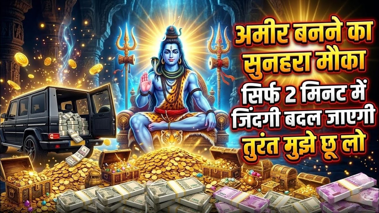 888🌈Mahadev Ji Ka Sandesh😭अमीर बनने का सुनहरा मौका ✅ सिर्फ 2 में जिंदगी बदल जायेगी।।#mahadev 