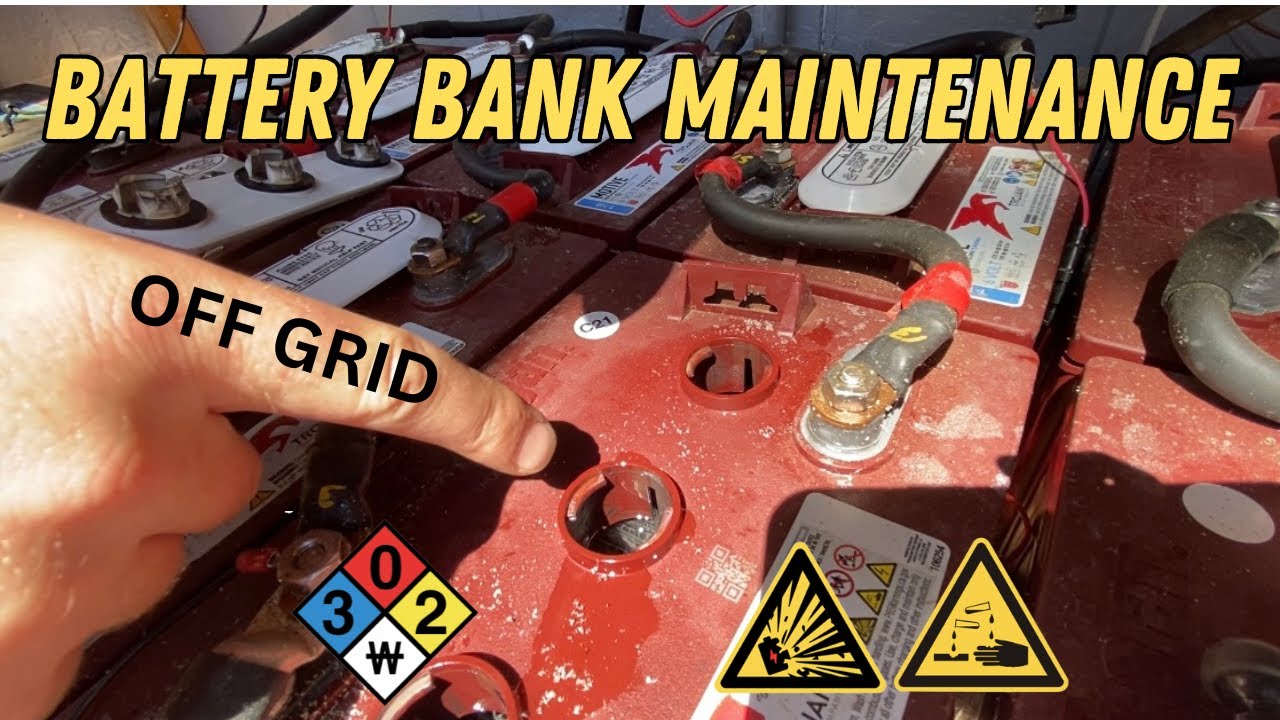Deep Cycle Lead-Acid Battery Maintenance Basics