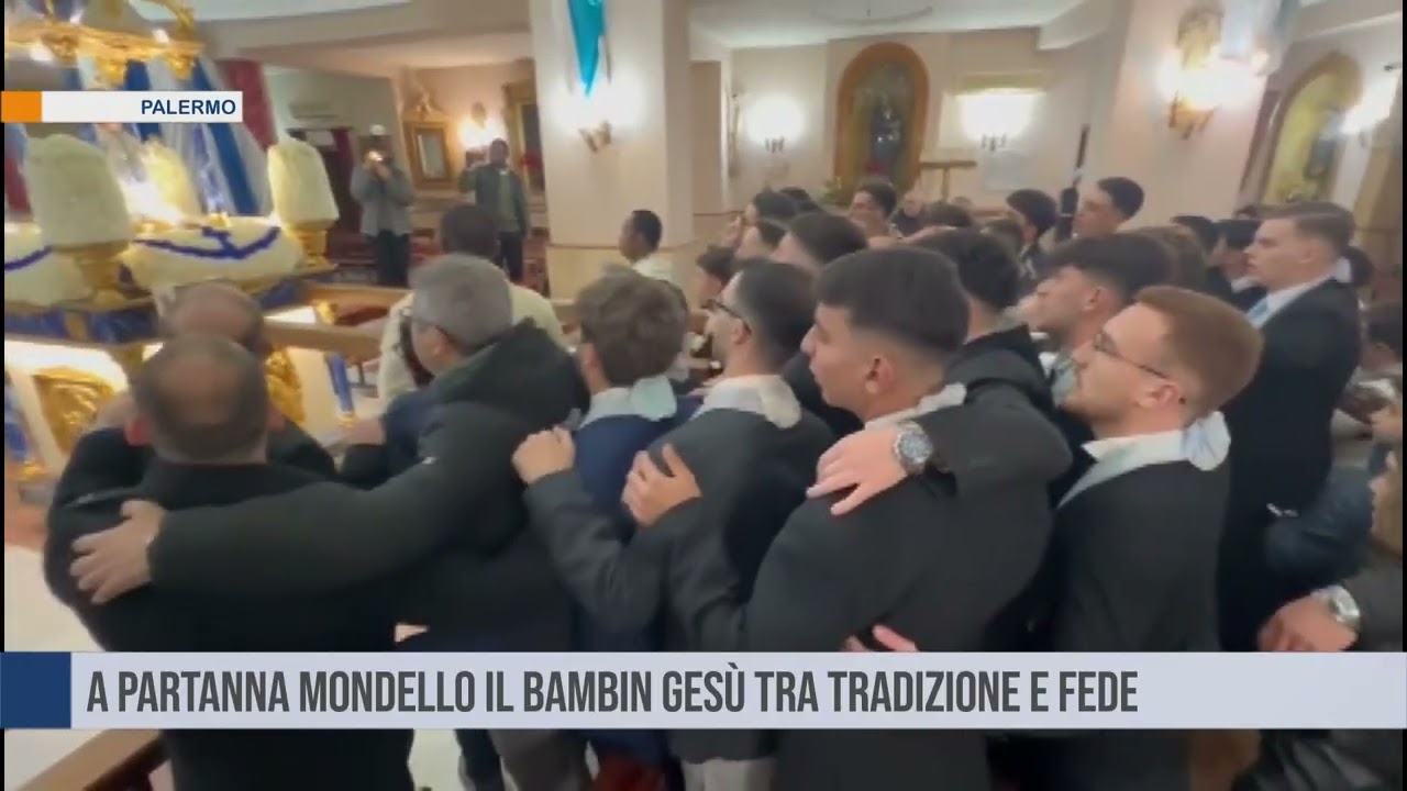 Palermo. A Partanna Mondello la processione del Bambin Gesù