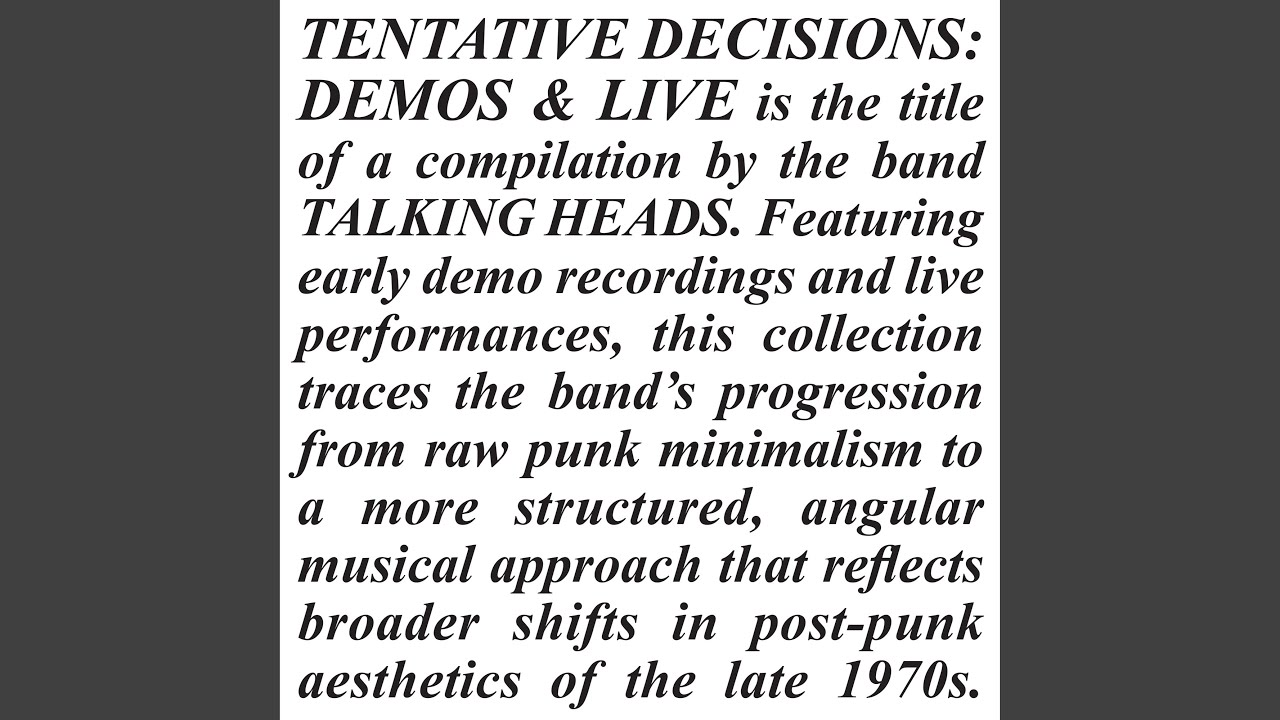 No Compassion (CBS/Columbia Demo)