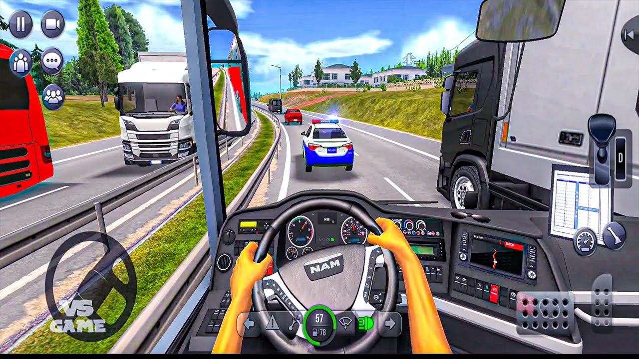 Bus Simulator Ultimate - MAN LION'S COACH 20 POV BUS DRIVING - Multiplayer Gameplay