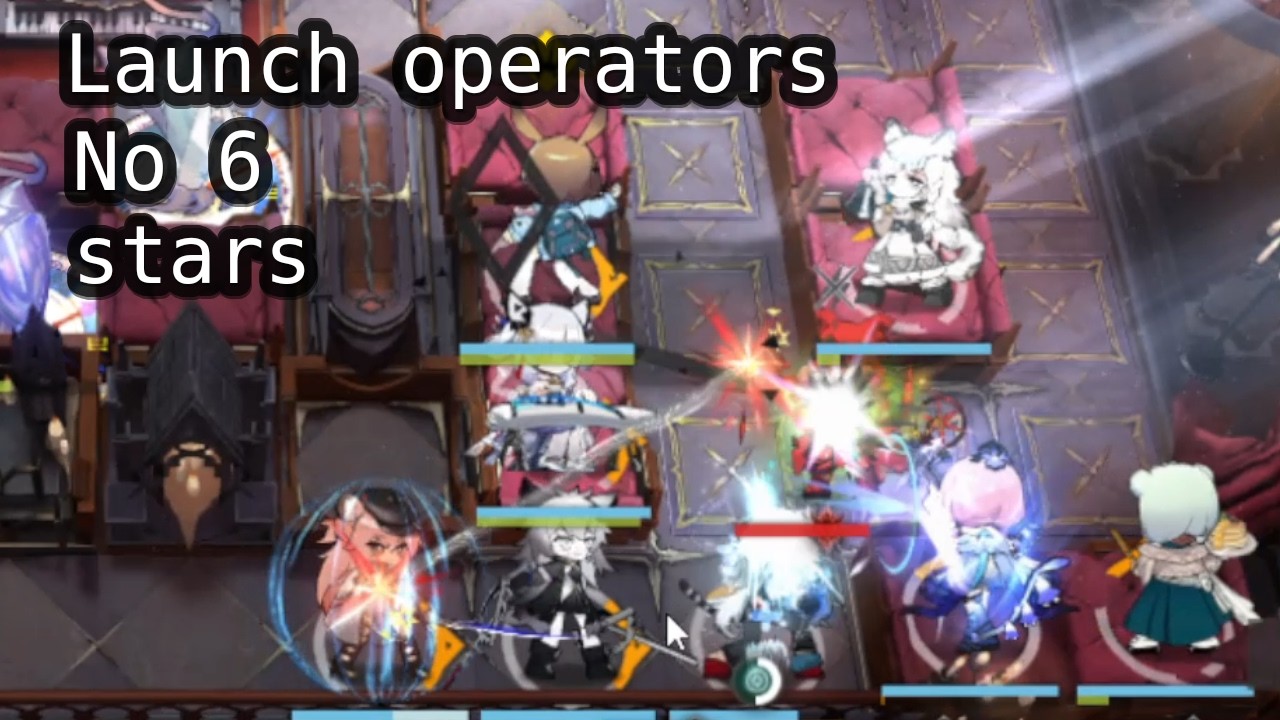 [Arknights] SS-EX-8 Launch operators