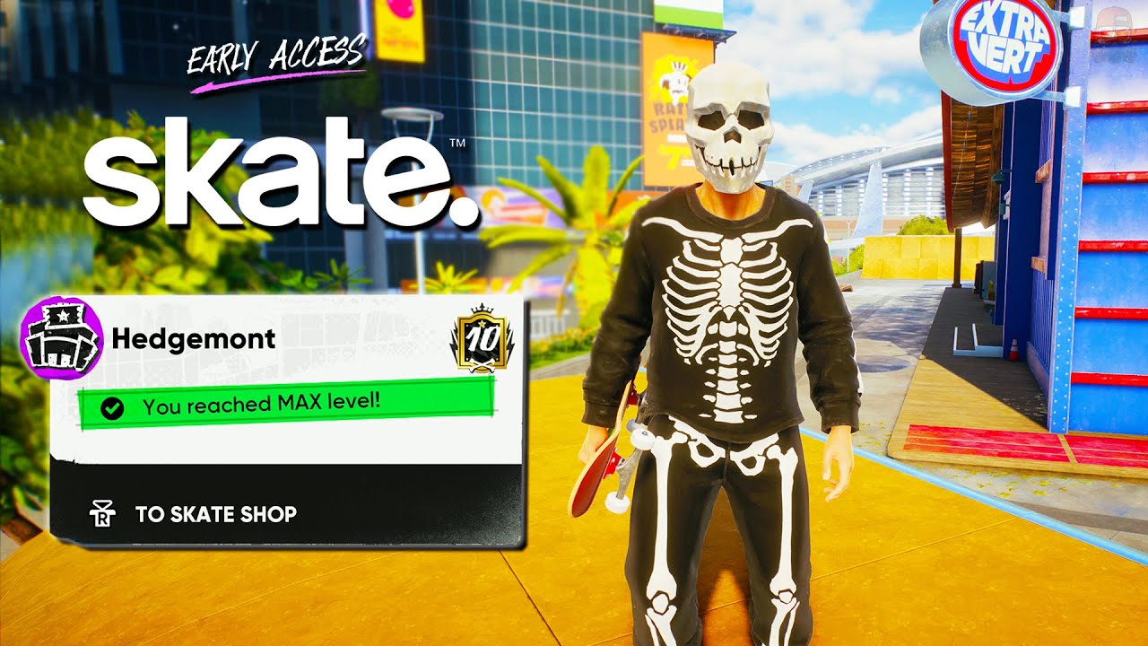 What Happens in SKATE when you hit MAX LEVEL in a Neighborhood?