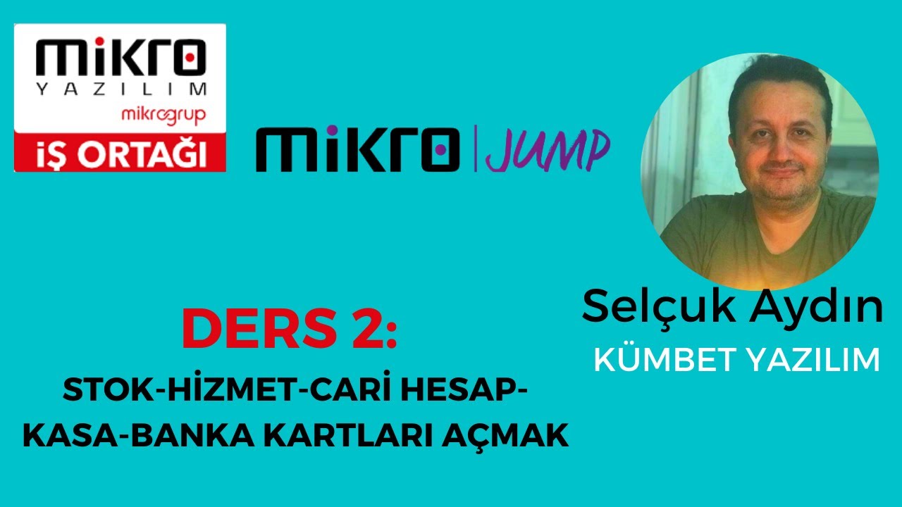 Mikro Yazılım Eğitimleri #Ders 2: Mikro Tanıtım Kartı Nasıl Açılır?