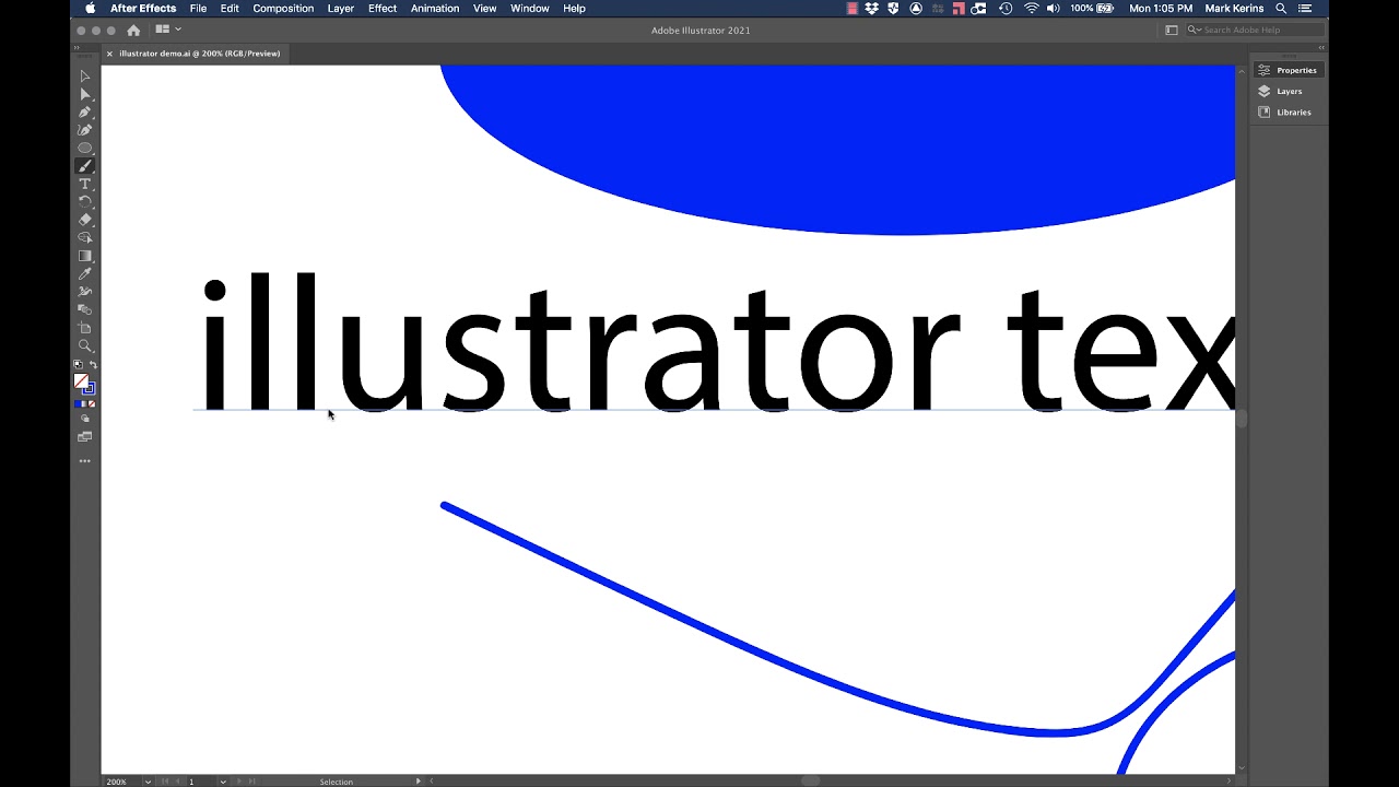 After Effects tutorial: bringing in Photoshop / Illustrator files, and raster vs. vector images