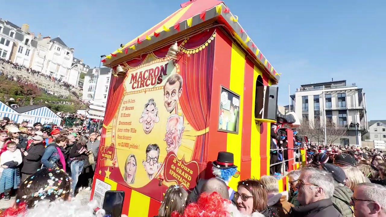 151 ère carnaval de Granville. 1parte. #paganifamily #carnaval #карнавал #развлечения