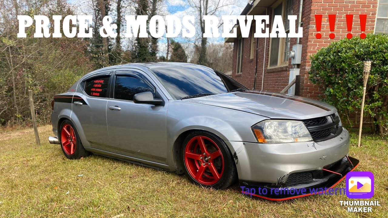 DODGE AVENGER PRICE AND MODS LIST REVEAL ‼️ MUST SEE ‼️‼️