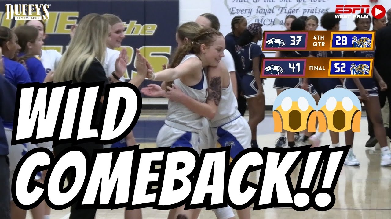 Senior Night Turns INSANE as Martin County Storms Back vs Dwyer