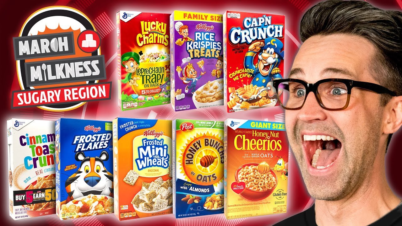 Sugary Cereals (Taste Test Tournament)
