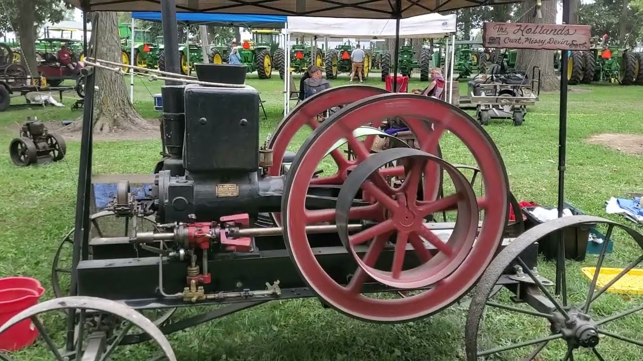 THE ABENAQUE MACHINE WORKS GAS ENGINE