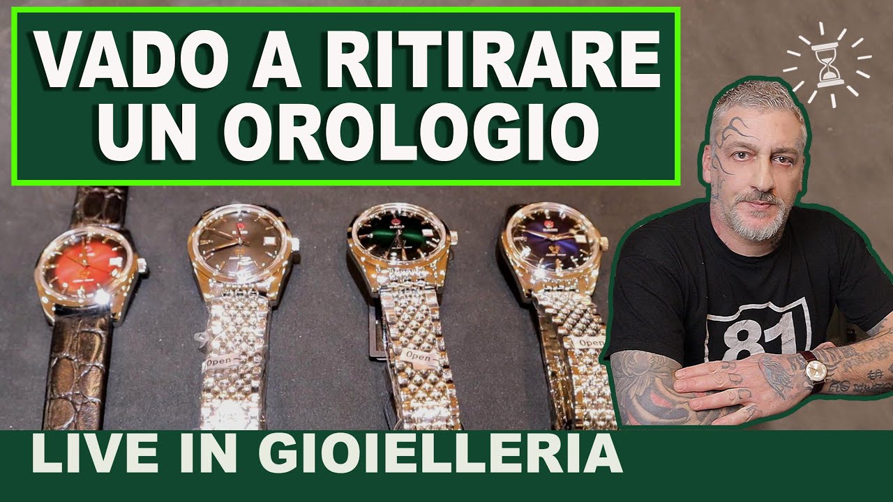 Ritiro il mio Rado Golden Horse in gioielleria + unboxing + prova al polso