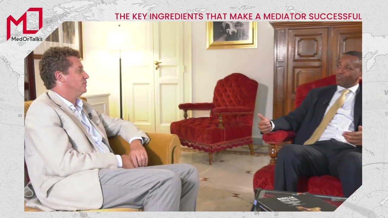MED-OR TALKS: Third Episode with Mohamed Ali Guyo IGAD Special Envoy
