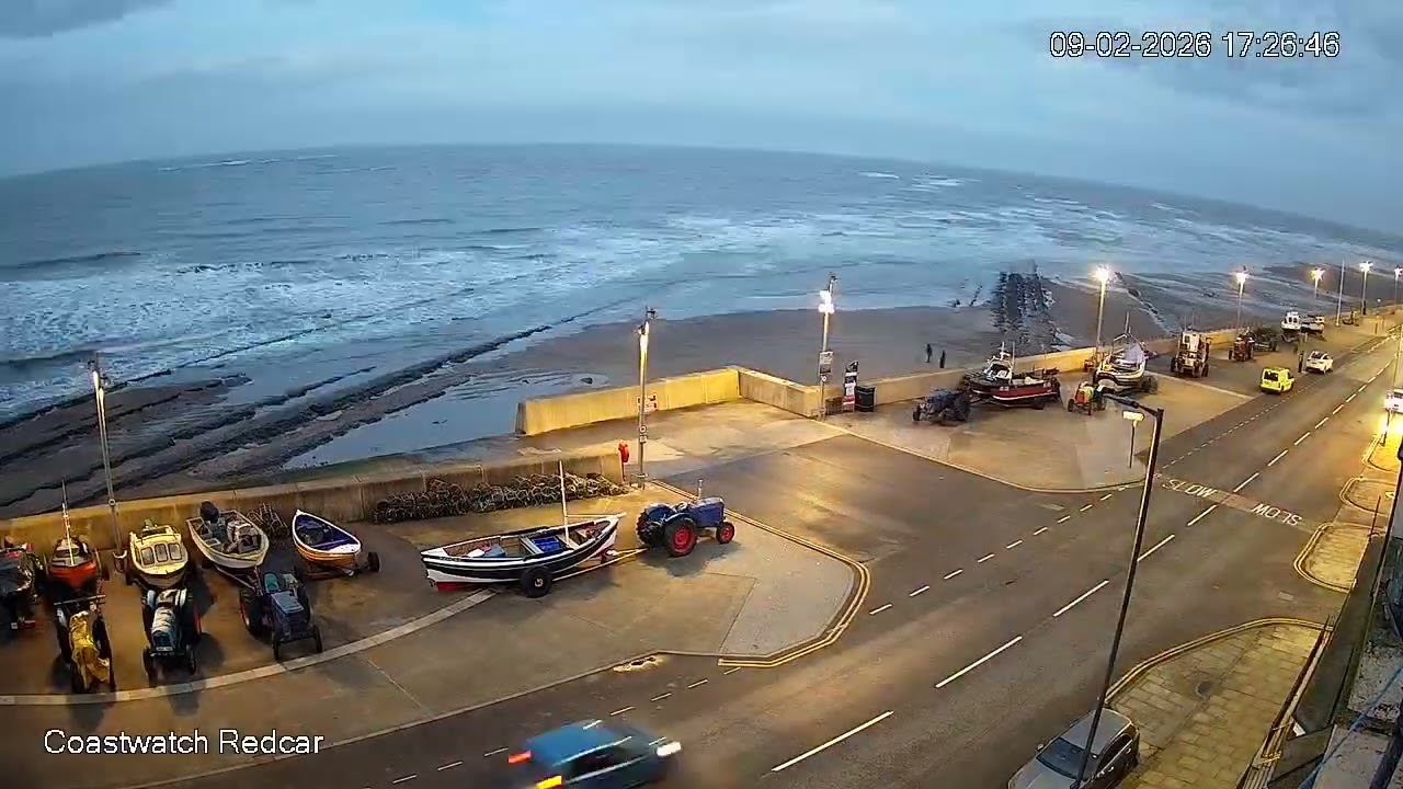 Weather & Tides - Redcar - Monday 09 February