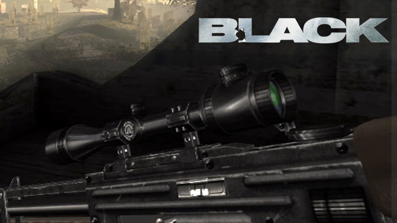 BLACK #3 - Fase do Cemitério e dos Snipers! (Legendado em Português - Clássico do PS2 / Xbox)