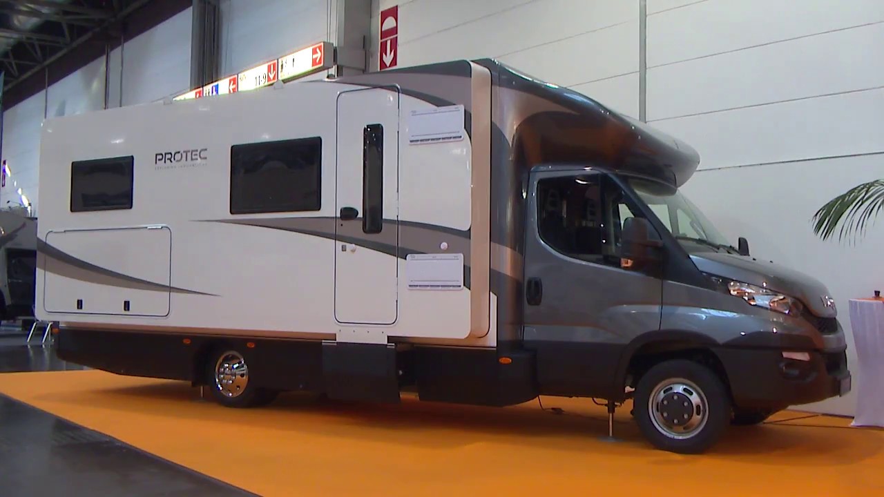 PROTEC präsentiert ein Wohnmobil mit Slide-Out´s über die komplette Fahrzeuglänge